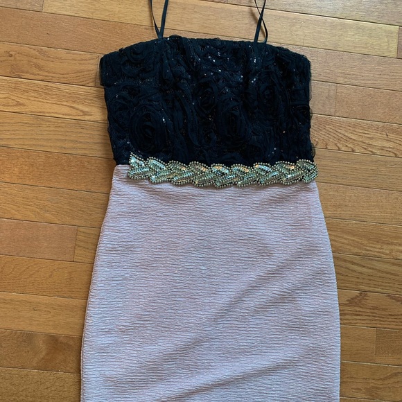 City Triangles Dresses & Skirts - Pink and black dress